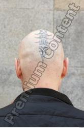 Head Man White Tattoo Slim